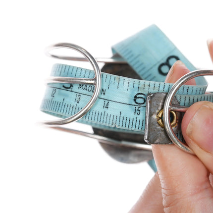 6" RV Vintage Sugilite sterling silver cuff bracelet - Estate Fresh Austin