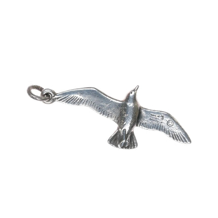 Retired James Avery Seagull charm sterling silver - Estate Fresh Austin