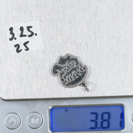 James Avery Daddy's Girl charm sterling silver - Estate Fresh Austin