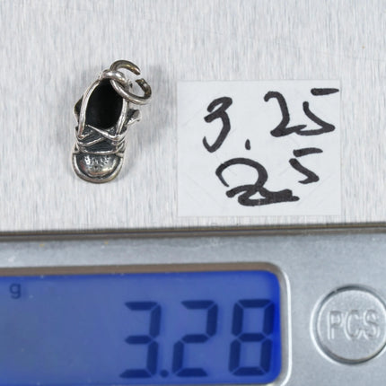 Retired James Avery Baby Shoe charm sterling silver - Estate Fresh Austin