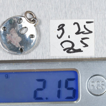 James Avery sand dollar charm sterling silver - Estate Fresh Austin