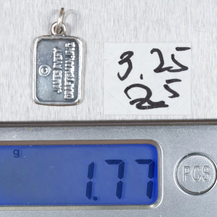 Retired James Avery Craftsman charm sterling silver - Estate Fresh Austin