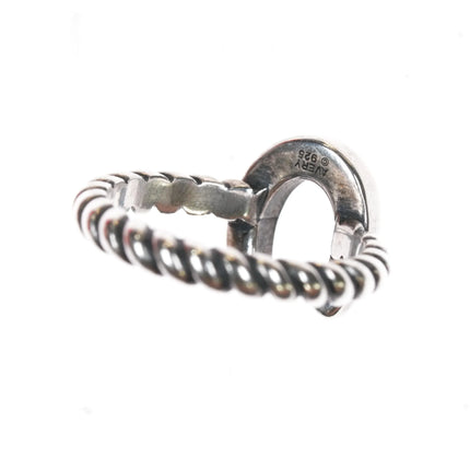 sz5 Retired James Avery horseshoe ring sterling silver - Estate Fresh Austin