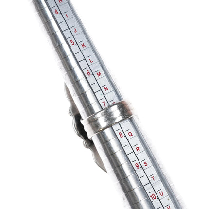 sz7.5 Native American sterling silver mother of pearl cluster long ring - Estate Fresh Austin