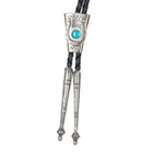 vintage Bell Trading Post sterling silver turquoise horseshoe bolo tie - Estate Fresh Austin