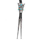 c1950 Zuni Knifewing sterling silver bolo tie - Estate Fresh Austin