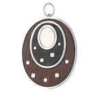Jose Maria Puig Doria Modernist sterling silver Belt buckle/pendant combo wood - Estate Fresh Austin