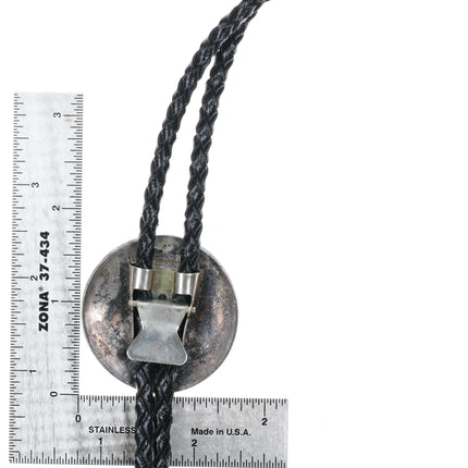 Vintage Silver Cloud Sterling silver bolo tie overlay style - Estate Fresh Austin