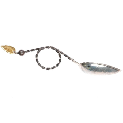 David Andersen 830 Silver Ringebu Demitasse/coffee spoons Sugar tongs butter - Estate Fresh Austin