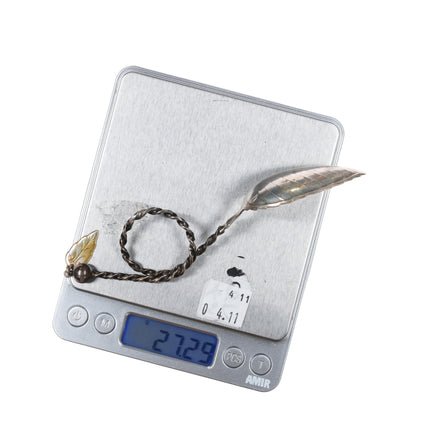 David Andersen 830 Silver Ringebu Demitasse/coffee spoons Sugar tongs butter - Estate Fresh Austin