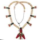 c1940 Santo Domingo Battery bird Necklace Tab Thunderbird - Estate Fresh Austin