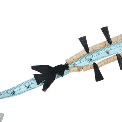 c1940 Santo Domingo Battery bird Necklace Tab Thunderbird - Estate Fresh Austin