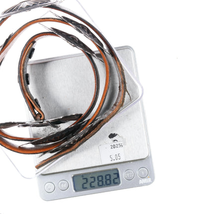 c1940's Navajo Sterling silver Heavy stamped Repousse concho belt - Estate Fresh Austin