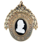 c1810ish Georgian William Pitt club gilt silver British Political cameo fob - Estate Fresh Austin