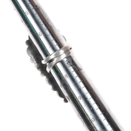 sz7 Large vintage Navajo high grade American turquoise ring sterling silver - Estate Fresh Austin