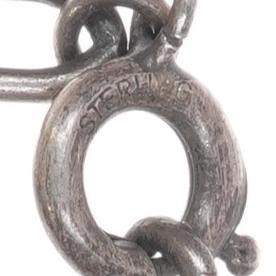 Lawrence Saufkie Hopi Overlay pendant/pin raincloud/corn design sterling silver - Estate Fresh Austin