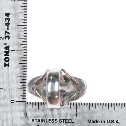 sz8 D Navajo sterling silver high grade Royston turquoise sterling silver ring - Estate Fresh Austin