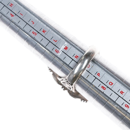 sz7 MP Sterling silver and turquoise southwestern native American ring - Estate Fresh Austin