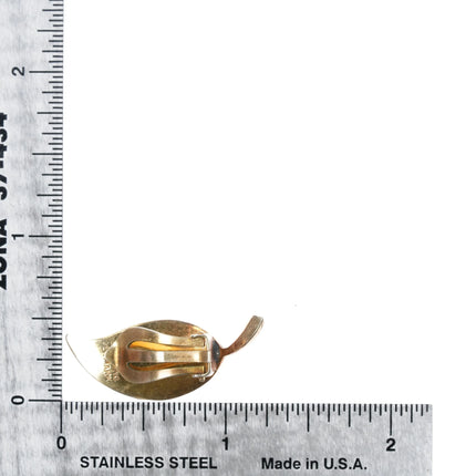 Meka Denmark Red Enamel gilt sterling silver 6.5" bracelet 15" Choker necklace - Estate Fresh Austin