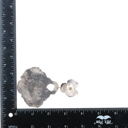 1990's Cynthia Orr Inson gemset crosses sterling silver earrings collection - Estate Fresh Austin