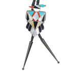 c1980 Felicita Chavez Zuni sterling silver thunderbird bolo tie - Estate Fresh Austin