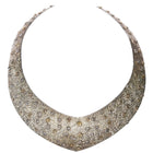 Juan Willie Navajo 14k/Sterling silver freeform pebble brutalist collar necklace - Estate Fresh Austin