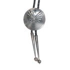 70's-80's Navajo sterling silver Man in the Maze bolo tie - Estate Fresh Austin