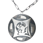 Daniel Phillips Hopi Overlay Large pendant 28