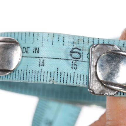 6.1" Tommy Singer Navajo Overlay cuff bracelet geometric pattern sterling silver - Estate Fresh Austin