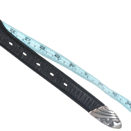 Sterling Silver Patriotic Freedom Eagle 1" Ranger belt buckle set Al Beres - Estate Fresh Austin