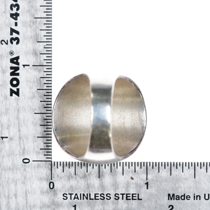 sz10 70's-80's Mexican sterling silver turquoise and coral southwestern ring - Estate Fresh Austin