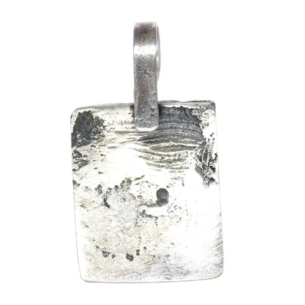 90's Santa Fe cast sterling silver cross pendant for necklace - Estate Fresh Austin