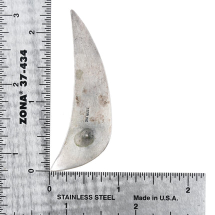 Victoria Maase Stoll Large Sterling Jasper long earrings - Estate Fresh Austin