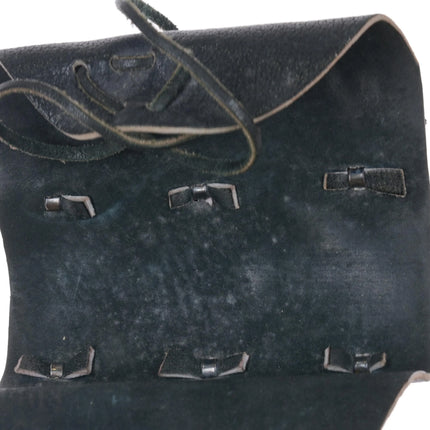 8" Heavy vintage Navajo sterling silver Ketoh bowguard bracelet - Estate Fresh Austin