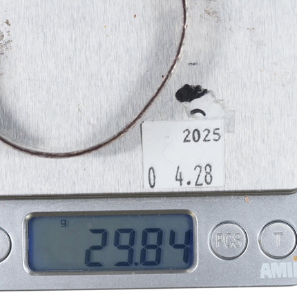 6.5" Vintage Navajo Hand Chiseled design sterling silver cuff bracelet - Estate Fresh Austin