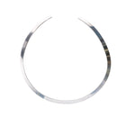 Retired James Avery thick band sterling silver collar necklace - Estate Fresh Austin