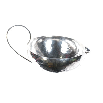 William Waldo Dodge Westport Yacht Club hammered sterling silver creamer trophy - Estate Fresh Austin