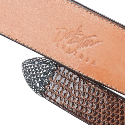 1990's Sterling silver Horny Toad ranger belt buckle set - Estate Fresh Austin