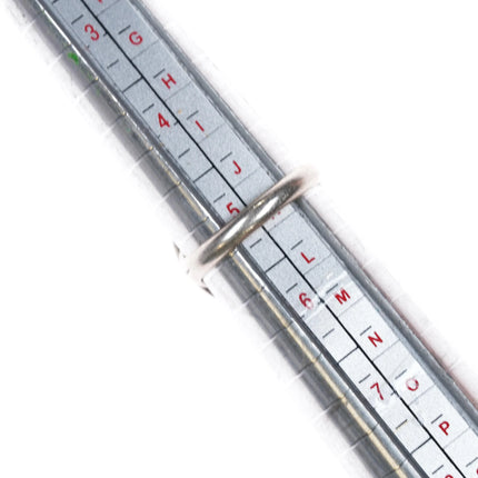 sz5 c1960's YM Sterling silver Navajo Nevada Blue spiderweb turquoise ring - Estate Fresh Austin