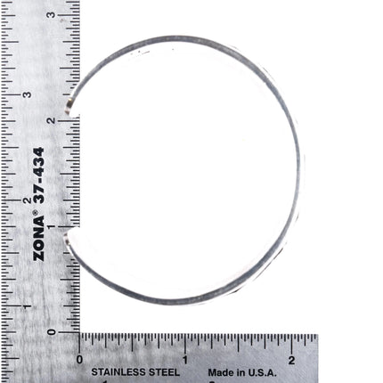 6.75" Mark Tawahongva Hopi Overlay Kokopelli cuff bracelet sterling silver - Estate Fresh Austin