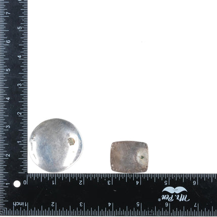 1990's Santa Fe Artisan Multi Abstract sterling silver earrings collection - Estate Fresh Austin