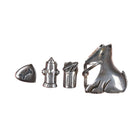 Sterling silver Dog/Fire Hydrant Garbage Can ranger belt buckle set - Estate Fresh Austin