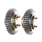 Alwand Vahan 14k/Sterling silver huggie hoop earrings - Estate Fresh Austin