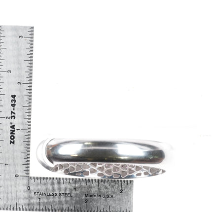 6.5" Roberto Coin Capri Plus Bangle bracelet 2.55cttw Rhodolite sterling silver - Estate Fresh Austin