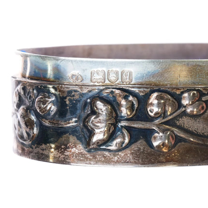 c1911 William Comyns British sterling silver potpourri box reticulated jewelry - Estate Fresh Austin