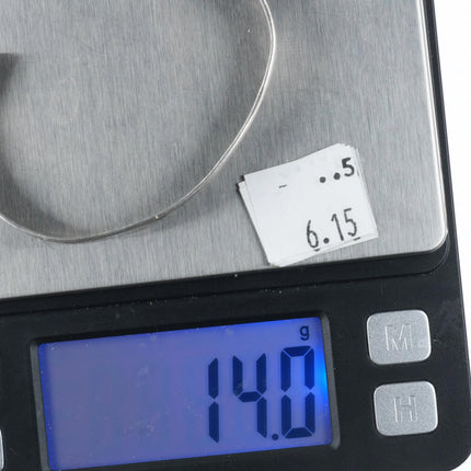 6.5" Vintage Navajo hand stamped sterling silver cuff bracelet slim stacker - Estate Fresh Austin