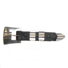 Harris Joe Navajo sterling silver 14k gold ranger belt buckle set 1