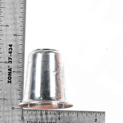 3 Antique Russian 84 Silver Shot glasses Kiddush Cup Sterling - Estate Fresh Austin