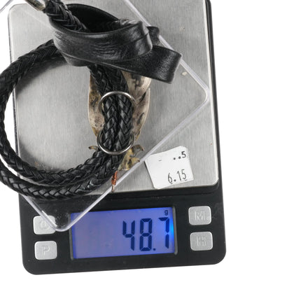 Vintage Native American sterling silver feather bolo tie w/turquoise bullet tips - Estate Fresh Austin