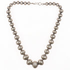 Amazing Vintage Hand Stamped Navajo pearl beaded necklace - Estate Fresh Austin